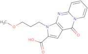 1-(3-methoxypropyl)-4-oxo-1,4-dihydropyrido[1,2-a]pyrrolo[2,3-d]pyrimidine-2-carboxylic acid