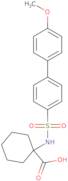 1-{[(4'-methoxy[1,1'-biphenyl]-4-yl)sulfonyl]amino}cyclohexanecarboxylic acid