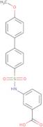 3-[4-(4-methoxyphenyl)phenylsulfonamido]benzoic acid