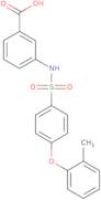 3-[4-(2-methylphenoxy)phenylsulfonamido]benzoic acid