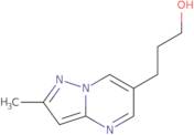 3-(2-methylpyrazolo[1,5-a]pyrimidin-6-yl)propan-1-ol