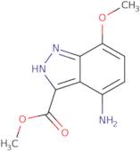 methyl 4-amino-7-methoxy-1h-indazole-3-carboxylate