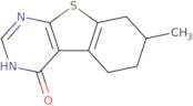 7-methyl-5,6,7,8-tetrahydro[1]benzothieno[2,3-d]pyrimidin-4(3h)-one