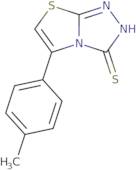 5-(4-methylphenyl)[1,3]thiazolo[2,3-c][1,2,4]triazole-3-thiol