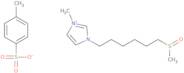 1-Methyl-3-[6-(methylsulfinyl)hexyl]imidazolium p-Toluenesulfonate