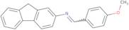 2-[(4-Methoxybenzylidene)amino]fluorene