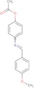 N-(4-Methoxybenzylidene)-4-acetoxyaniline