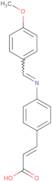4-[(4-Methoxybenzylidene)amino]cinnamic Acid