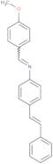 4-[(Methoxybenzylidene)amino]stilbene