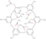 4-Methyl-1-acetoxycalixarene [mixture of [6] and [8]] (contains 5-10% Acetone)