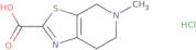 5-Methyl-4,5,6,7-tetrahydrothiazolo[5,4-c]pyridine-2-carboxylic acid hydrochloride