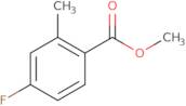 Methyl 4-fluoro-2-methylbenzoate