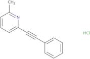 2-Methyl-6-(phenylethynyl)pyridine HCl