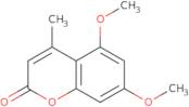 4-Methyl-5,7-dimethoxycoumarin