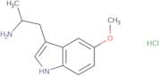 5-Methoxy-3(2-aminopropyl)indole hydrochloride