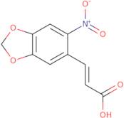 3,4-(Methylenedioxy)-6-nitrocinnamic acid