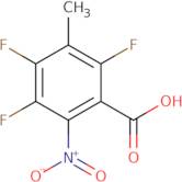 3-Methyl-6-nitro-2,4,5-trifluorobenzoic acid