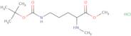 N-Me-D-Orn(Boc)-OMe·HCl