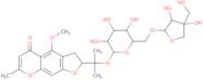 5-O-Methylvisammioside, 6''-O-apiosyl-