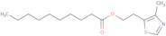 2-(4-Methyl-5-thiazolyl)ethyl Decanoate