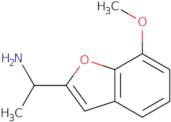 1-(7-methoxy-1-benzofuran-2-yl)ethanamine