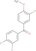 4-Methoxy-3,3',4'-Trifluorobenzophenone