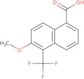 6-Methoxy-5-(Trifluoromethyl)-1-Naphthoic Acid