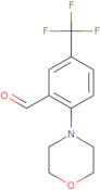 2-(4-Morpholinyl)-5-(trifluoromethyl)benzaldehyde