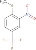 1-(Methylthio)-2-Nitro-4-(Trifluoromethyl)-Benzene