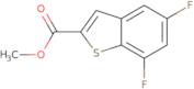 Methyl 5,7-Difluoro-1-Benzothiophene-2-Carboxylate