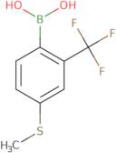 4-(Methylthio)-2-(trifluoroMethyl)phenylboronic acid