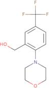 [2-(4-Morpholinyl)-5-(trifluoromethyl)phenyl]methanol