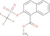 Methyl 2-{[(Trifluoromethyl)Sulfonyl]Oxy}-1-Naphthoate