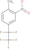 1-Methyl-2-Nitro-4-(1,1,2,2,2-Pentafluoroethyl)-Benzene