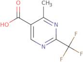 4-Methyl-2-(trifluoromethyl)-5-pyrimidinecarboxylic acid