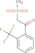 2-(Methylsulfonyl)-1-[2-(Trifluoromethyl)Phenyl]Ethanone