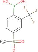 4-(Methylsulfonyl)-2-(trifluoroMethyl)phenylboronic acid