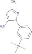 5-Methyl-2-(3-Trifluoromethyl-Phenyl)-2H-Pyrazol-3-Ylamine