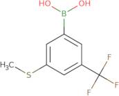 [3-(Methylsulfanyl)-5-(trifluoromethyl)phenyl]boronic acid