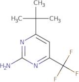 4-(2-Methyl-2-Propanyl)-6-(Trifluoromethyl)-2-Pyrimidinamine