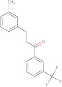 3-(3-Methylphenyl)-1-[3-(trifluoromethyl)phenyl]-1-propanone