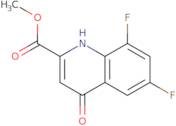 Methyl 6,8-difluoro-4-oxo-1,4-dihydroquinoline-2-carboxylate