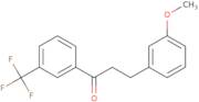 3-(3-Methoxyphenyl)-1-[3-(trifluoromethyl)phenyl]-1-propanone