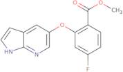 Methyl 2-[(1H-pyrrolo[2,3-b]pyridin-5-yl)oxy]-4-fluorobenzoate