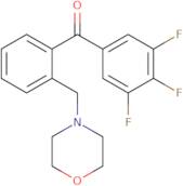 [2-(4-Morpholinylmethyl)phenyl](3,4,5-trifluorophenyl)methanone