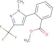 Methyl 2-[1-methyl-3-(trifluoromethyl)-1H-pyrazol-5-yl]benzoate