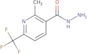 2-Methyl-6-(trifluoromethyl)-3-pyridinecarboxylic acid hydrazide