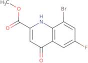 Methyl 8-Bromo-6-Fluoro-4-Oxo-1,4-Dihydro-2-Quinolinecarboxylate