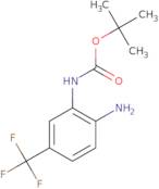 2-Methyl-2-propanyl [2-amino-5-(trifluoromethyl)phenyl]carbamate