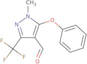 1-Methyl-5-Phenoxy-3-(Trifluoromethyl)-1H-Pyrazole-4-Carbaldehyde